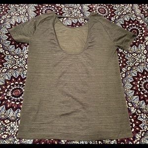 womens under armour fly by cutout mesh top
